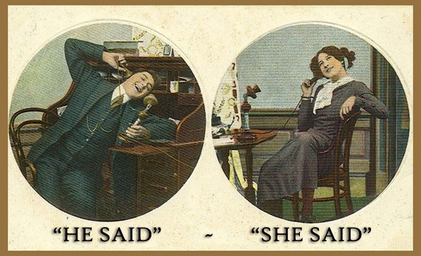 He Said She Said – January 2012