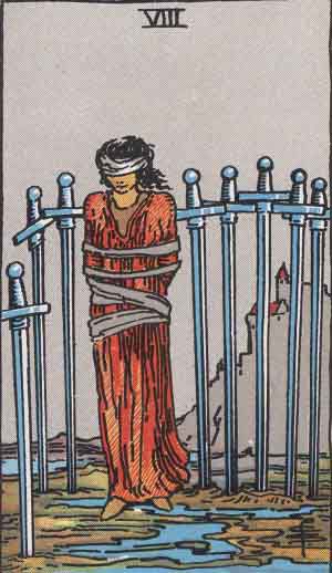 Eight of Swords incarceration