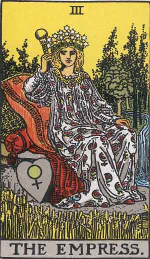 Which tarot cards indicate wealth? The Empress