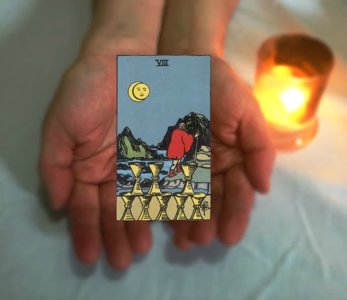 Tarot Advice - Guidance in Every Card: Eight of Cups