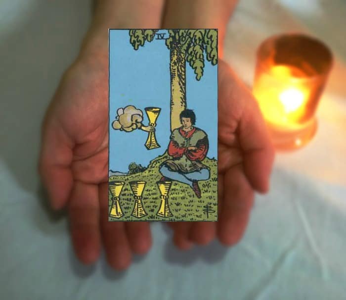 Tarot Advice - Guidance in Every Card: Four of Cups