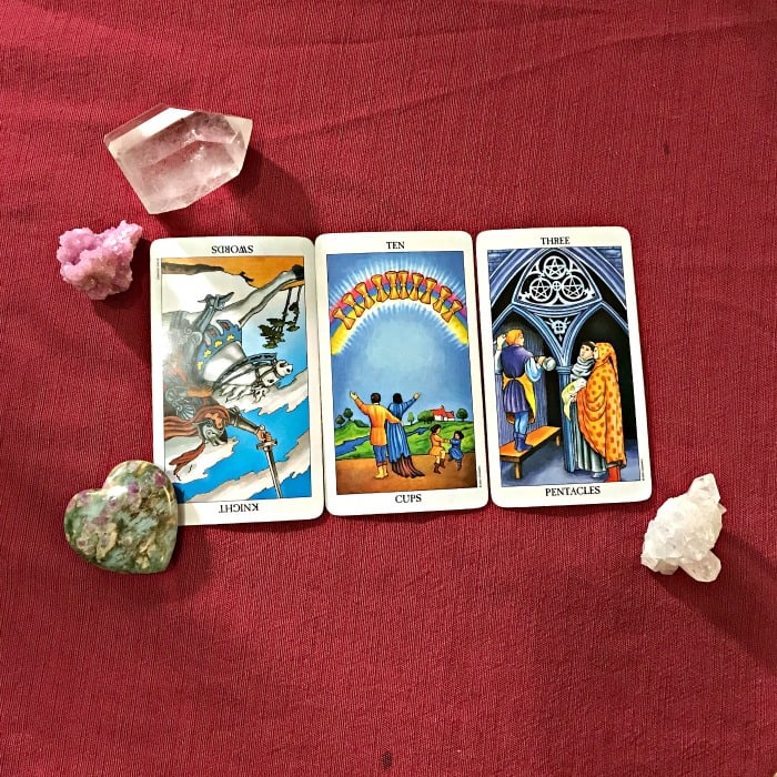 Tarot Spread Test Drive - What you need to know, grow, and let go spread. 