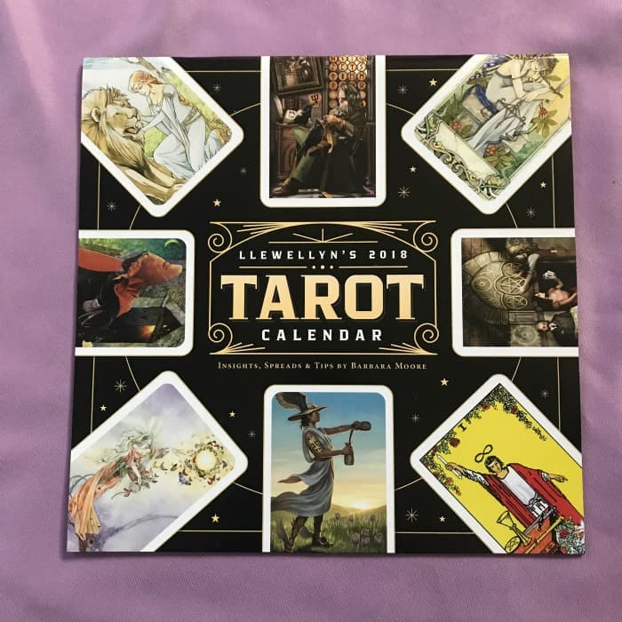 The Hit List - Latest Tarot Swag: Llewellyn 2018 Tarot Calendar