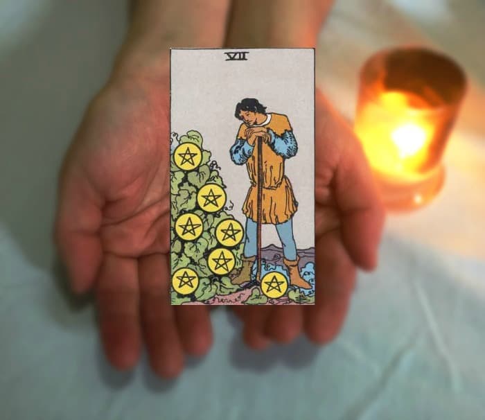 Tarot Advice - Guidance in Every Card: Seven of Pentacles