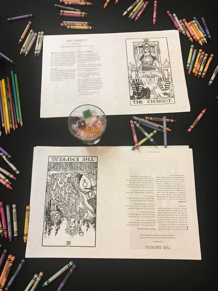 The Hit List - Readers Studio 2018. Tarot Coloring Event. 