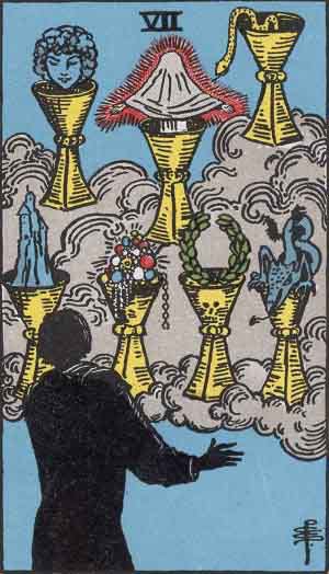 Tarot Card by Card: Seven of Cups  - Tarot Card Meanings