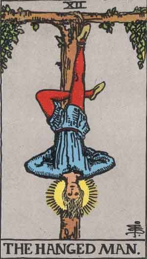 Tarot Card Meanings - The Hanged Man