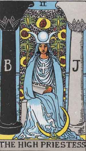 Tarot Card by Card - Tarot Card Meanings - The High Priestess