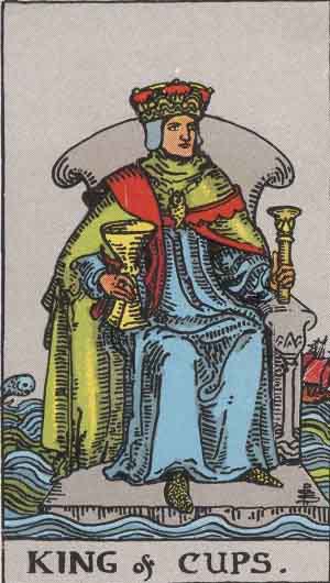 Tarot Card by Card: King of Cups  - Tarot Card Meanings