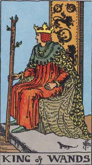 Tarot Card Meanings - King of Wands