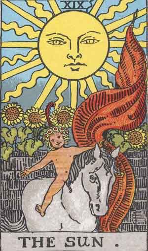 Tarot Card Meanings - The Sun