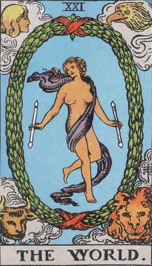 Tarot Card Meanings - The World