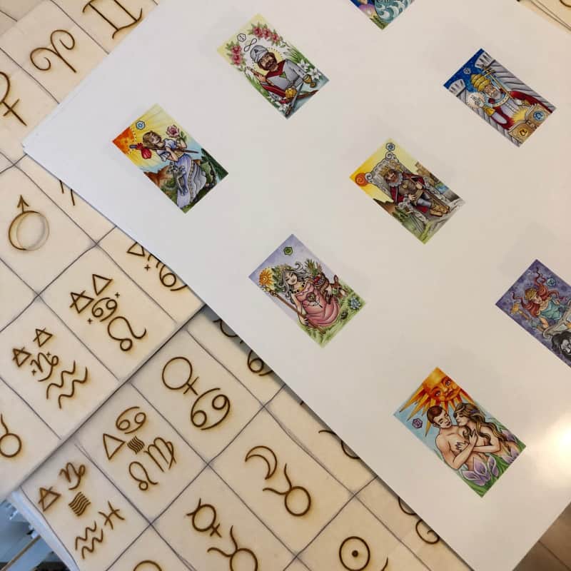 Jamie Sawyer's Path to Tarot Tiles