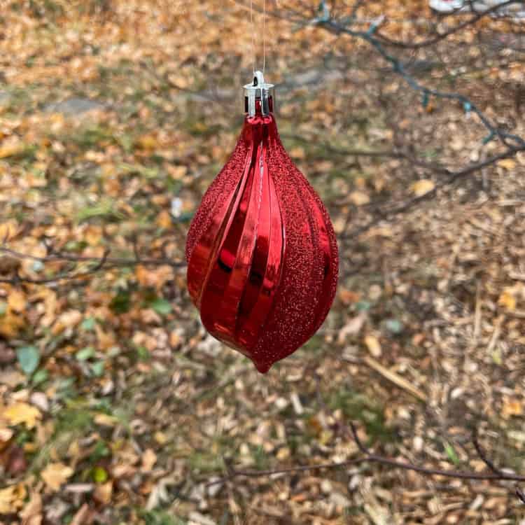 red ornament