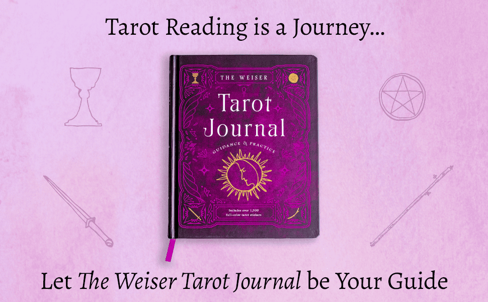 Tarot reading is a journey. Let the Weiser Tarot Journal be your guide. 