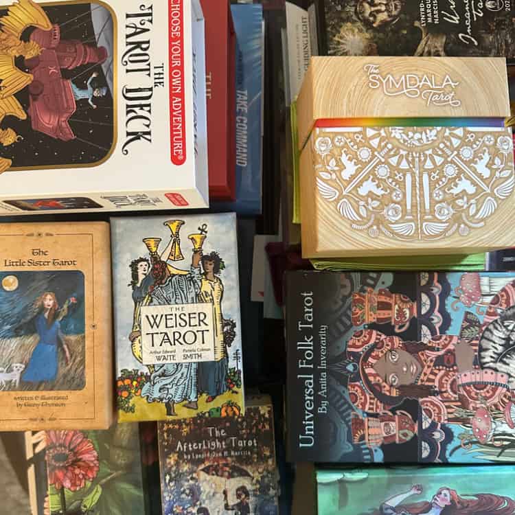 How to Downsize Your Tarot Deck Collection